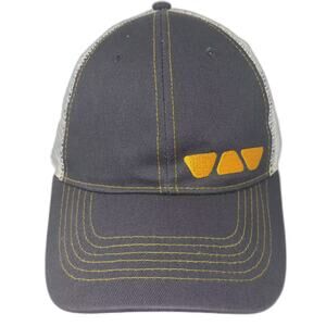 Schluter Systems Baseball Cap Gray White OS Mesh Back Embroidered Adjustable Hat